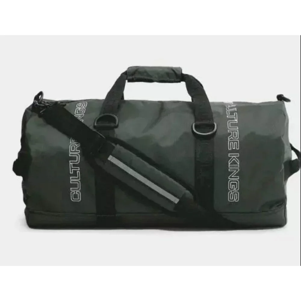 Culture Kings Exclusive Essentials Duffle Gym Bag - Army Green - New with tags